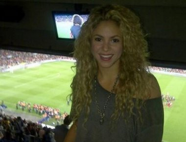 Οι πανηγυρισμοί της Shakira μετά το 6-1 της Μπαρτσελόνα (βίντεο)